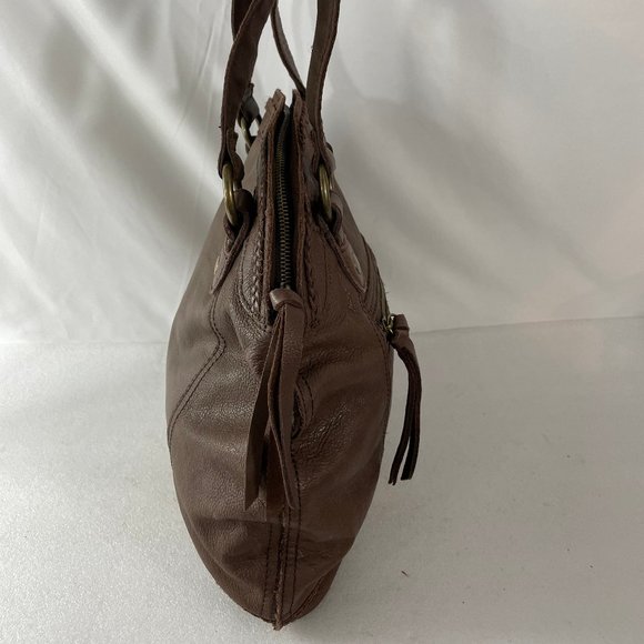 Lucky Brand Cow Hide Leather Shoulder Bag - Picture 2 of 15